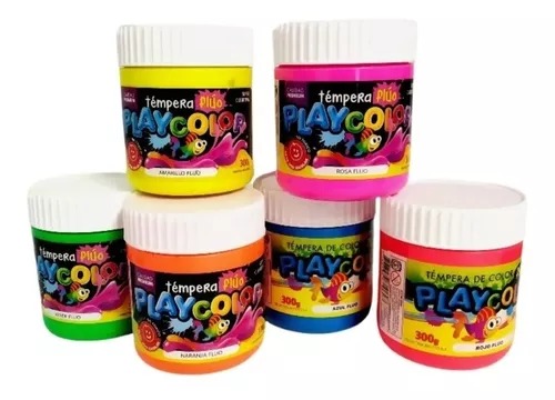 Imagen ilustrativa de Tempera Acuarel pote x 250 ml FLUO