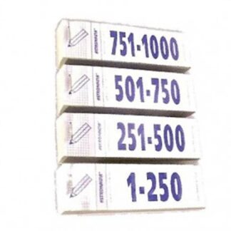 Imagen ilustrativa de Talonario guardarropa 1-1000