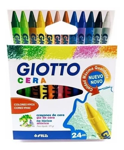 Imagen ilustrativa de Crayones Giotto x24