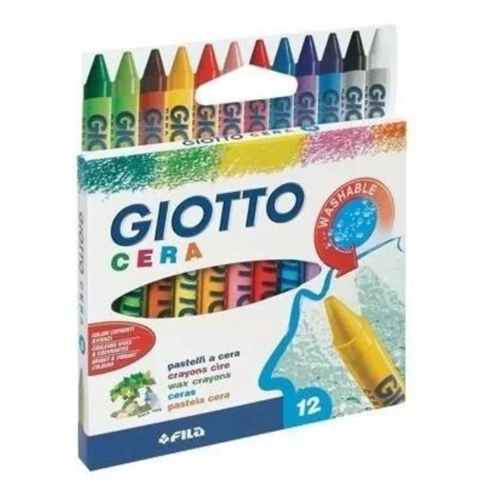 Imagen ilustrativa de Crayones Giotto x 12 cortos