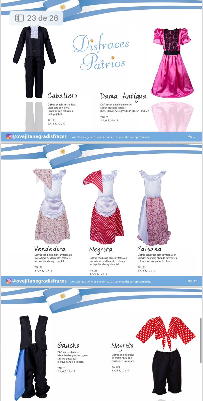 Imagen ilustrativa de DISFRAZ GAUCHO